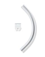 HEMA Railverbinder met bocht wit (wit)