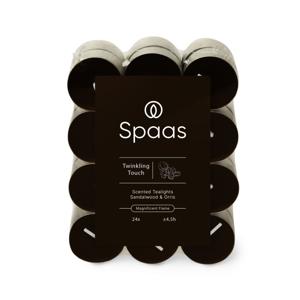 Spaas Geurtheelichten Blokverpakking X24 4,5u - Twinkling Touch
