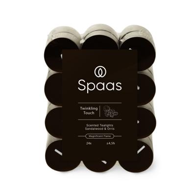 Spaas Geurtheelichten Blokverpakking X24 4,5u - Twinkling Touch