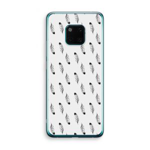 Pluimen: Huawei Mate 20 Pro Transparant Hoesje