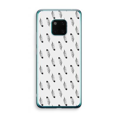 Pluimen: Huawei Mate 20 Pro Transparant Hoesje