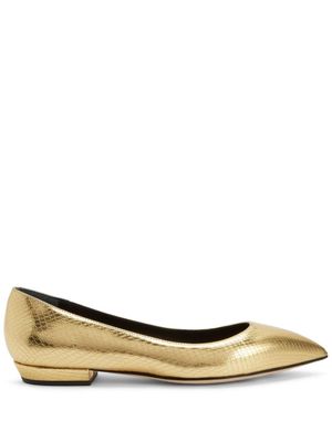 Giuseppe Zanotti ballerines Dhalia - Or
