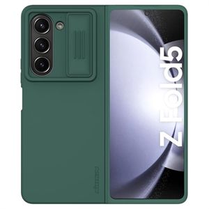 Samsung Galaxy Z Fold5 Nillkin CamShield Silky Hybride Hoesje - Groen