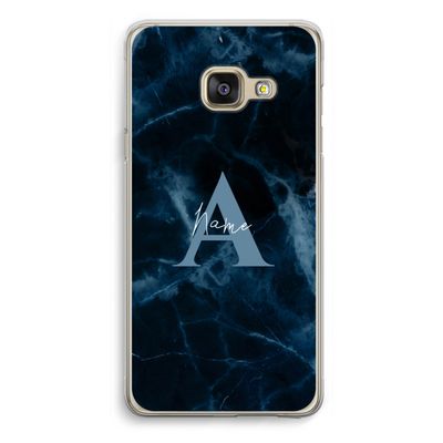 Midnight Marble: Samsung Galaxy A3 (2016) Transparant Hoesje