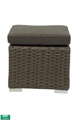 Hawaii Exclusief, voetenbank luxe Bruin