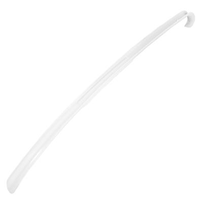 HI Schoenlepel lang - 64 cm - kunststof - wit - met haak