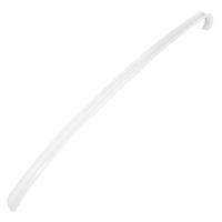 HI Schoenlepel lang - 64 cm - kunststof - wit - met haak