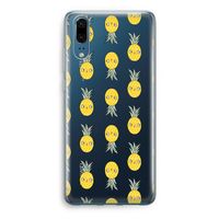 Ananas: Huawei P20 Transparant Hoesje