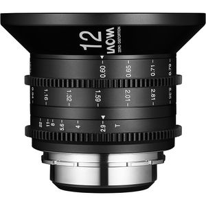 Laowa 12mm t/2.9 ZERO-D Cine lens voor Canon EF