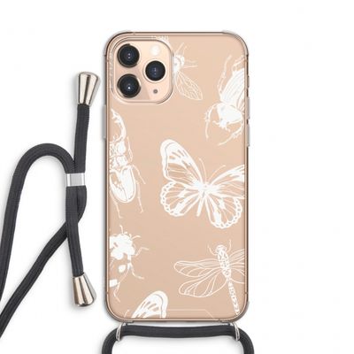Tiny Bugs: iPhone 11 Pro Transparant Hoesje met koord