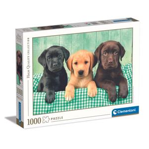 Clementoni puzzel drie labradors - 1000 puzzelstukjes