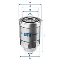 UFI Brandstoffilter 24.366.00 - thumbnail
