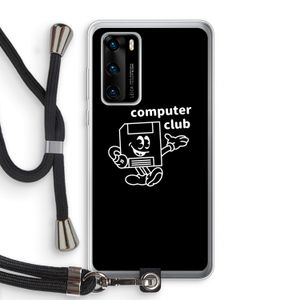 Floppyhead: Huawei P40 Transparant Hoesje met koord