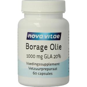 Nova Vitae Borage olie 1000mg GLA 20%