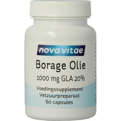 Nova Vitae Borage olie 1000mg GLA 20%