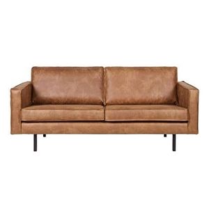 BePureHome Rodeo 2,5-zitsbank - Eco-leder - Cognac