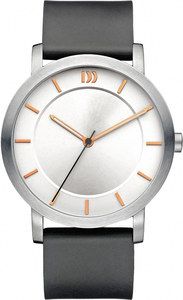 Horlogeband Danish Design IV17Q1047 Leder Zwart