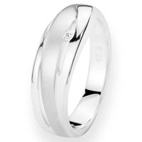 GALA DESIGN J0008 Ring Storm zilver-zirconia Maat 17,5