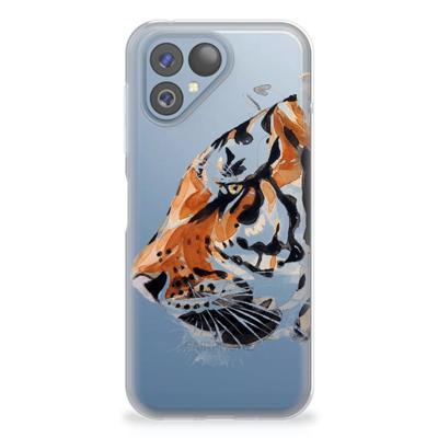 Smartphone hoesje Fairphone 5 Watercolor Tiger