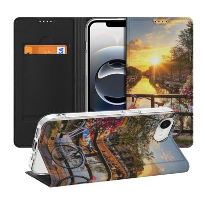 Apple iPhone 16e | Book Cover | Amsterdamse Grachten Apple iPhone 16e | Book Cover | Amsterdamse Grachten