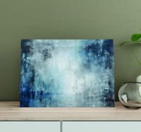 Abstracte schildering Canvas schilderij woonkamer