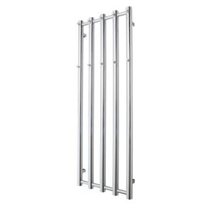 Designradiator TVS Kiro 5 Chroom 140 x 51.5 cm