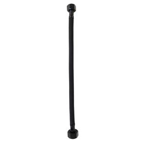 Xellanz flexibele aansluitslang | 1/2"x3/8" | 25 cm | mat zwart