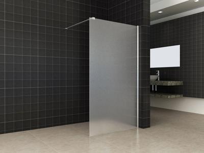 Wiesbaden Comfort inloopdouche 100x200 cm - 10mm NANO geheel matglas
