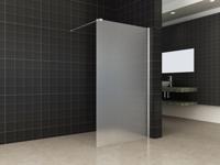 Wiesbaden Comfort inloopdouche 100x200 cm - 10mm NANO geheel matglas