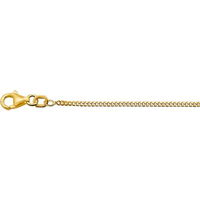 Ketting Gourmet geelgoud 1,6 mm