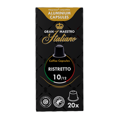 Gran Maestro Italiano Ristretto - 20 koffiecups