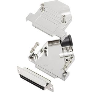 encitech D45NT25-M-DBS-K 6355-0072-23 D-sub female connectorset 45 ° Aantal polen: 25 Soldeerkelk 1 set(s)