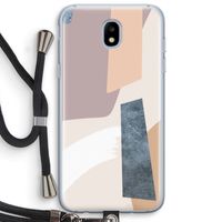 Luca: Samsung Galaxy J5 (2017) Transparant Hoesje met koord