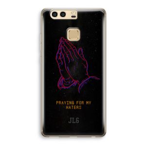 Praying For My Haters: Huawei P9 Transparant Hoesje