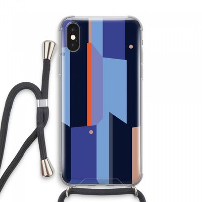 Gestalte 3: iPhone XS Max Transparant Hoesje met koord