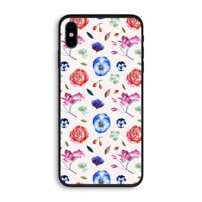 Bloemetjes: iPhone XS Biologisch afbreekbaar hoesje