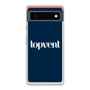Topvent Navy: Google Pixel 6 Transparant Hoesje