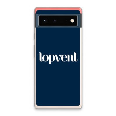Topvent Navy: Google Pixel 6 Transparant Hoesje