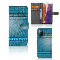 Samsung Galaxy Note 20 Wallet Case met Pasjes Jeans