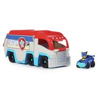 PAW Patrol The Mighty Movie - Pup Squad Patroller speelgoedtruck met Mighty Pups Chase Squad speelgoedauto - thumbnail