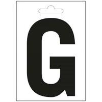 Nautic letter G zwart 100 mm. Nautic letter G zwart 100 mm.