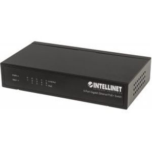 Intellinet 561228 Gigabit Ethernet (10/100/1000) Power over Ethernet (PoE) Zwart netwerk-switch