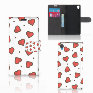 Sony Xperia Z3 Telefoon Hoesje Hearts