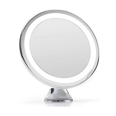Make-up spiegel met verlichting - 10x vergroting - AAA batterijen