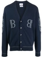 Barrie cardigan en cachemire - Bleu - thumbnail