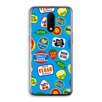 Fruitsticker: OnePlus 7 Transparant Hoesje