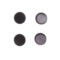 Benson koelkast Magneten rond - Zwart - 4x stuks - D35 mm - magneetjes Benson koelkast Magneten rond - Zwart - 4x stuks - D35 mm - magneetjes