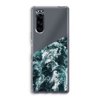 Zee golf: Sony Xperia 5 Transparant Hoesje