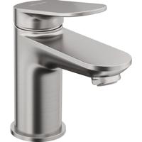 Duravit Wave Wastafelmengkraan - s-size - eengreeps - zonder waste - voorsprong 9.5cm - RVS geborsteld wa1010002070