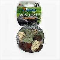 Superfish Zen Pebble Small Mix 300gr - Harmonieuze Aquarium Steentjes